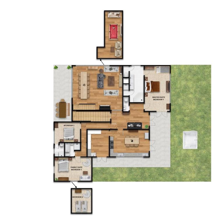 Beautiful Spacious chalet - Ideal for Families and Groups - Chalet Superior - 78