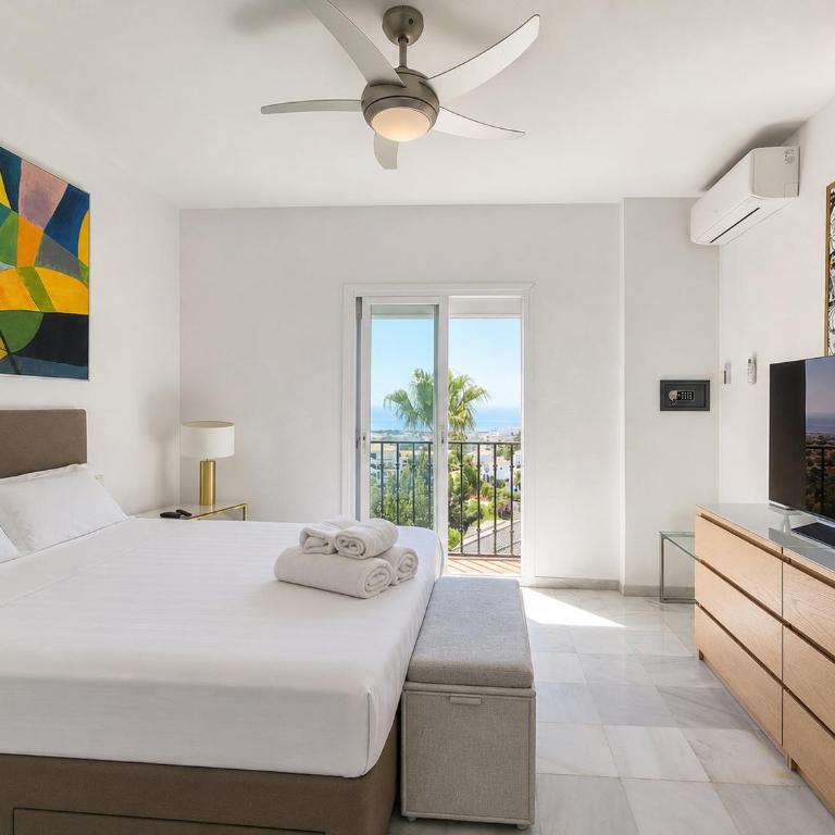 Duplex Penthouse 2 Living Rooms 3 Double Bedroom 4 Beds 4 Terraces Outstanding Sea & Mountain views - Apartment mit 3 Schlafzimmern - 34