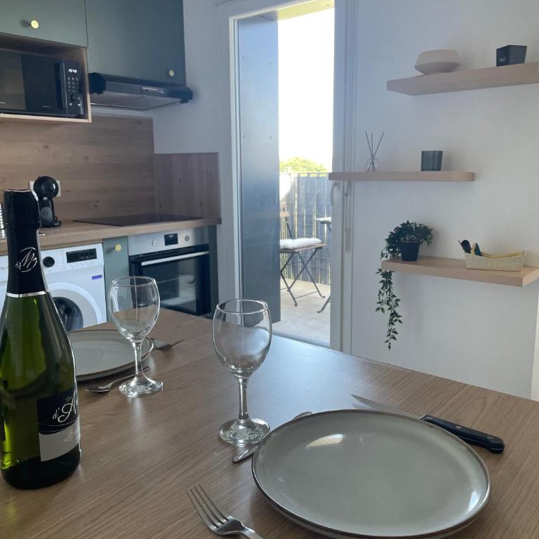 Gwened'Home - Superior Apartment mit 1 Schlafzimmer und Balkon - 1