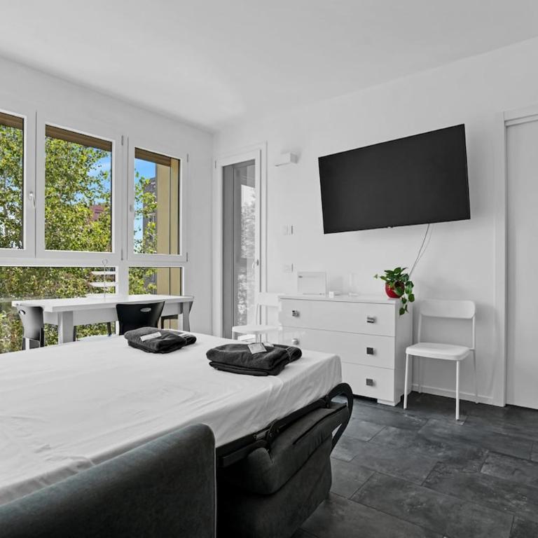 GA311 Luminoso Appartamento di Design con Balcone - Appartamento con 2 Camere da Letto - 2