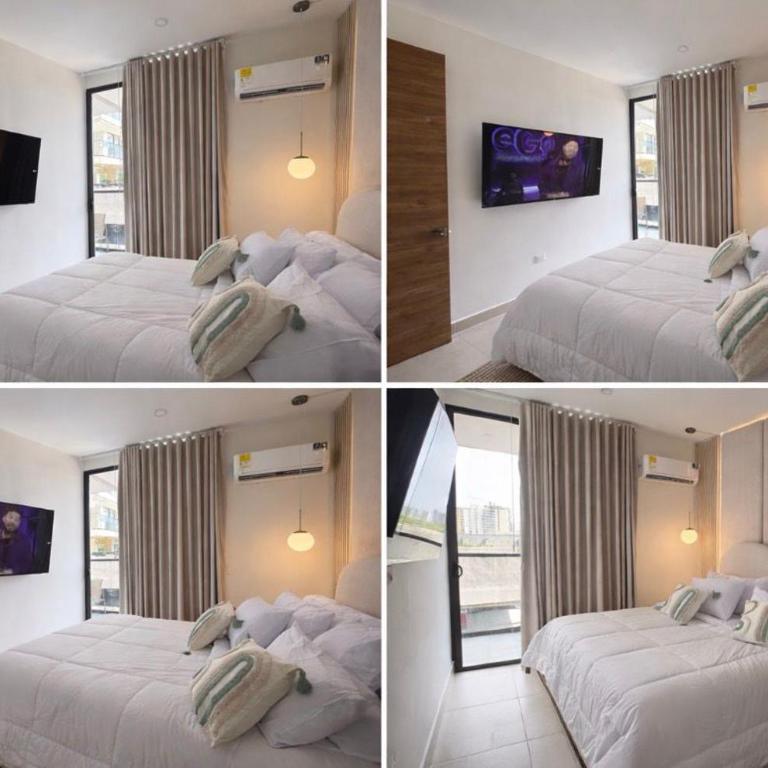 Apartamento Santa Marta - Two-Bedroom Apartment with Balcony and Sea View - 22