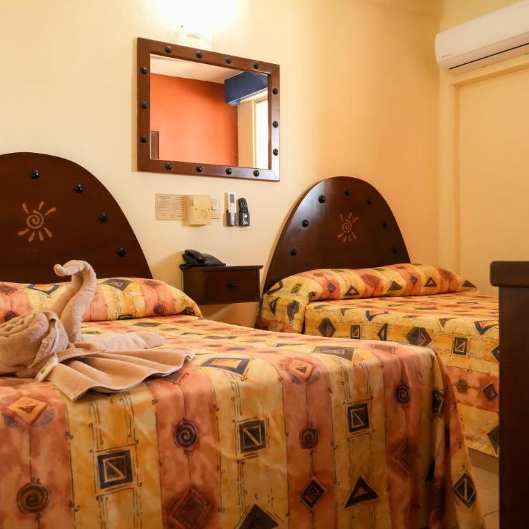 Hotel Mocali - Habitación Doble Estándar con 2 camas dobles - 5