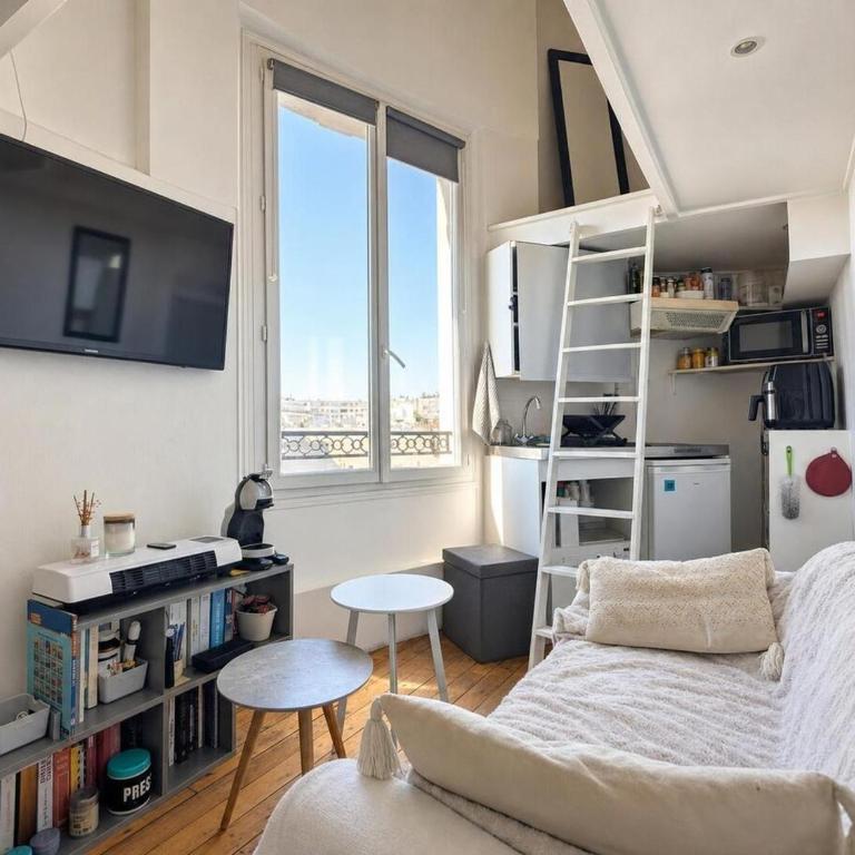 Studio perché et climatisé à Auteuil - 2 pers - Appartement 1 Chambre - 1