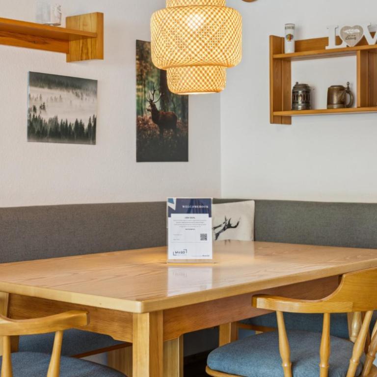 BergTraum mit Balkon für Familien Allgäu Walser Karte - Deluxe Apartment mit 2 Schlafzimmern und Gartenblick - 13