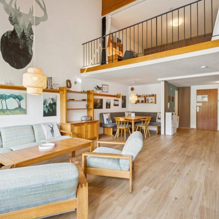 BergTraum mit Balkon für Familien Allgäu Walser Karte - Deluxe Apartment mit 2 Schlafzimmern und Gartenblick - 20