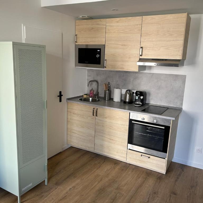 Studio cosy Saint Etienne gare - Appartement 1 Chambre - 9