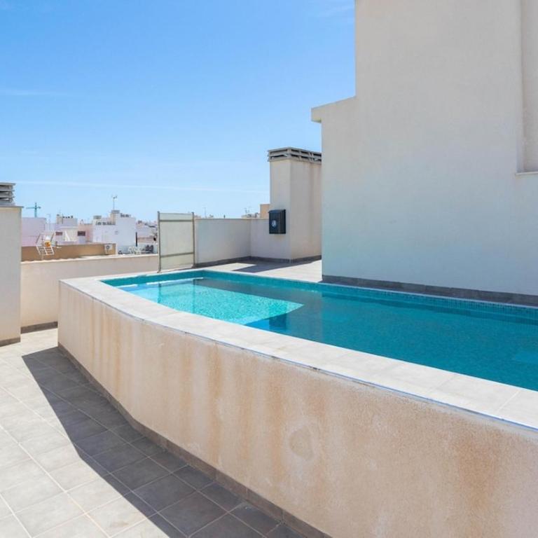 Estudio moderno con piscina a 380 m de la playa - Apartment mit 1 Schlafzimmer - 4