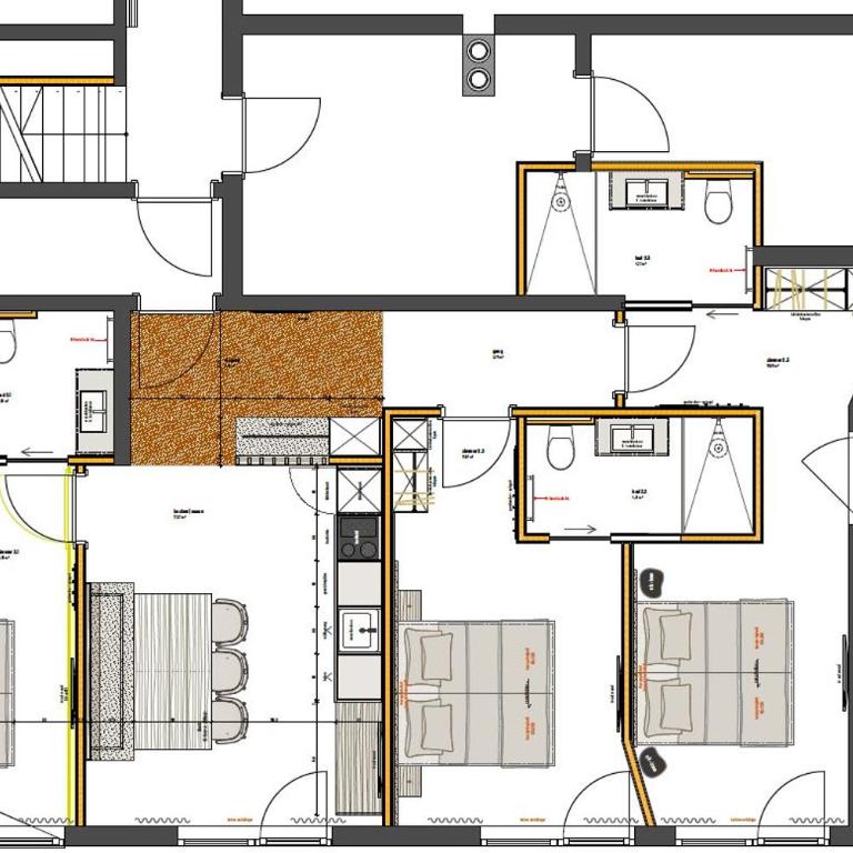 Apart 1706 - Apartment mit 3 Schlafzimmern und Balkon - 1