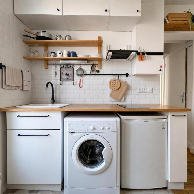 Cocon pittoresque sur cour à Belleville - 2 pers - Appartement 1 Chambre - 7