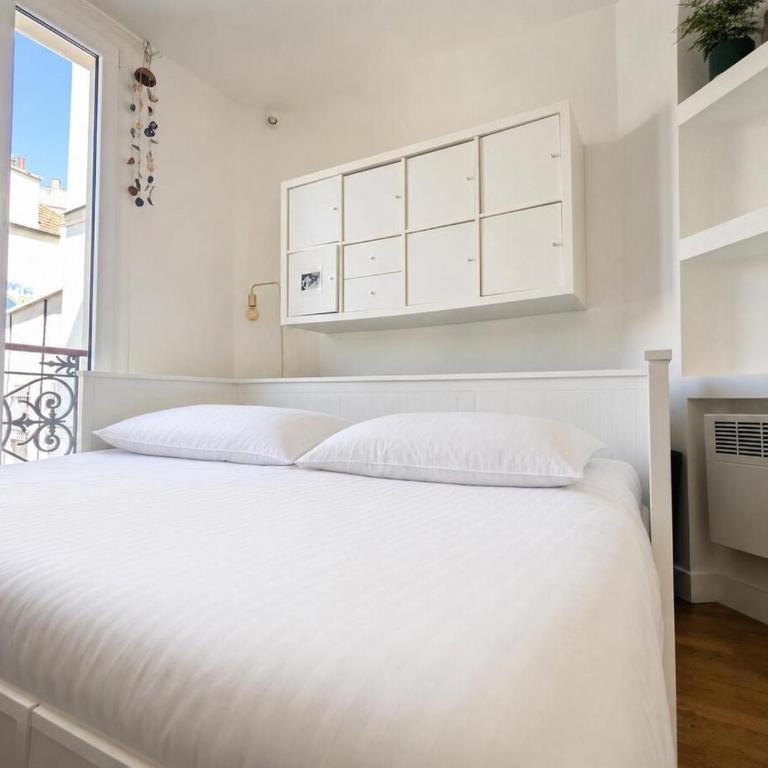 Cocon pittoresque sur cour à Belleville - 2 pers - Appartement 1 Chambre - 8