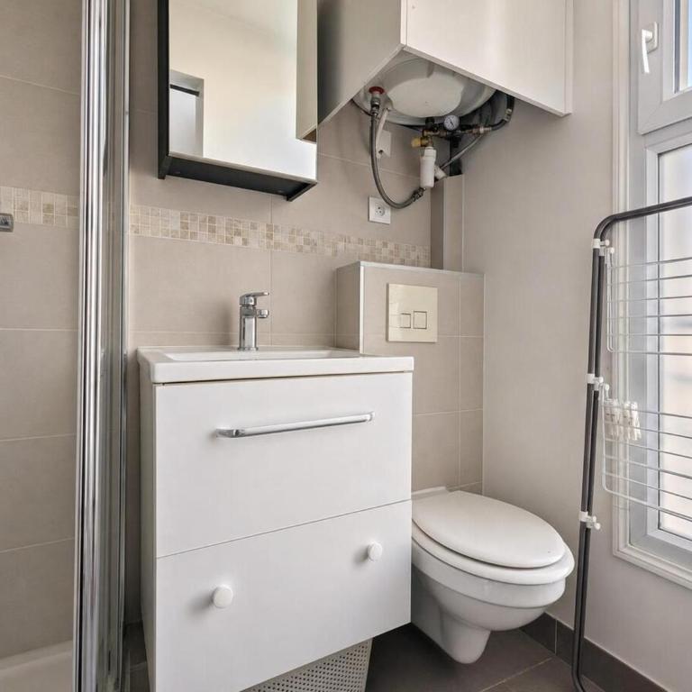 Cocon pittoresque sur cour à Belleville - 2 pers - Appartement 1 Chambre - 9