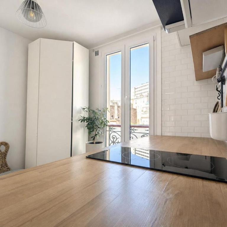 Cocon pittoresque sur cour à Belleville - 2 pers - Appartement 1 Chambre - 11