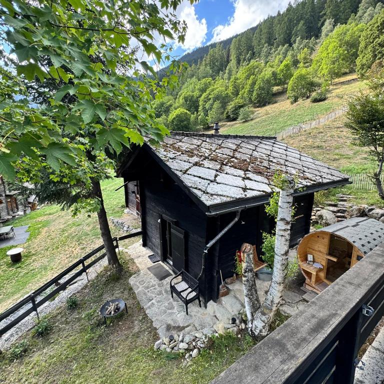 Hüttli Chalet Weitblick 10 Minuten zur Skigondel und Aletschgletscher - Apartment mit 1 Schlafzimmer - 41