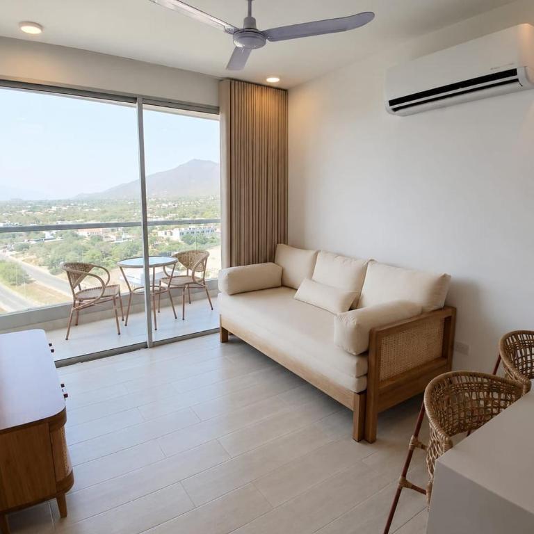 Terraz tu paraíso en playa dormida Bello Horizonte - One-Bedroom Apartment with Sea View and Balcony - 25