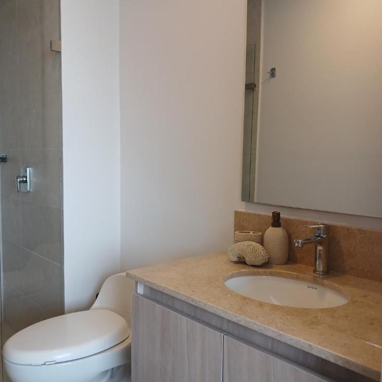 Terraz tu paraíso en playa dormida Bello Horizonte - One-Bedroom Apartment with Sea View and Balcony - 13