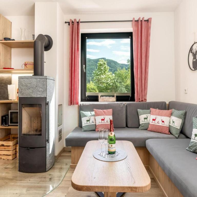 Chalet Alpenzauber mit beheiztem Pool, Inzell - Chalet mit 3 Schlafzimmern - 12