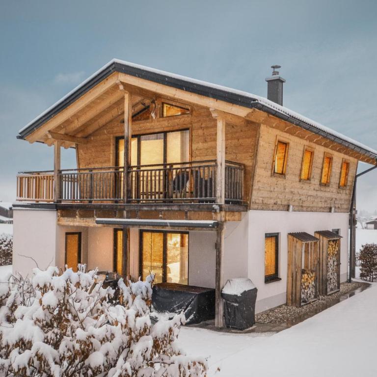 Chalet Alpenzauber mit beheiztem Pool, Inzell - Chalet mit 3 Schlafzimmern - 41