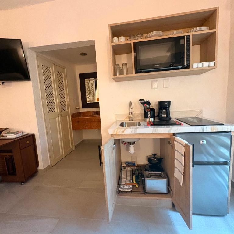 Hermoso alojamiento en los Tules, frente al mar en medio de hermosos jardines, es Unico!!! - Studio avec Balcon - 24