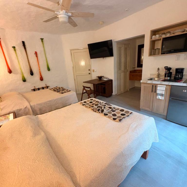 Hermoso alojamiento en los Tules, frente al mar en medio de hermosos jardines, es Unico!!! - Studio avec Balcon - 25