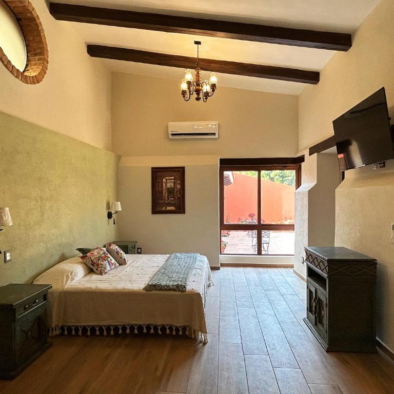 Hacienda Casa Grande, suite esmeralda - Habitación Deluxe con cama extragrande - 6
