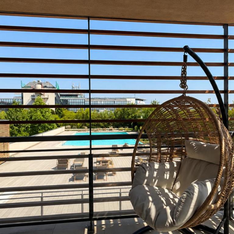 GiaxTower Gym Spa & Pool Romantic Pool View - Appartamento con 1 Camera da Letto e Vista Piscina - 19