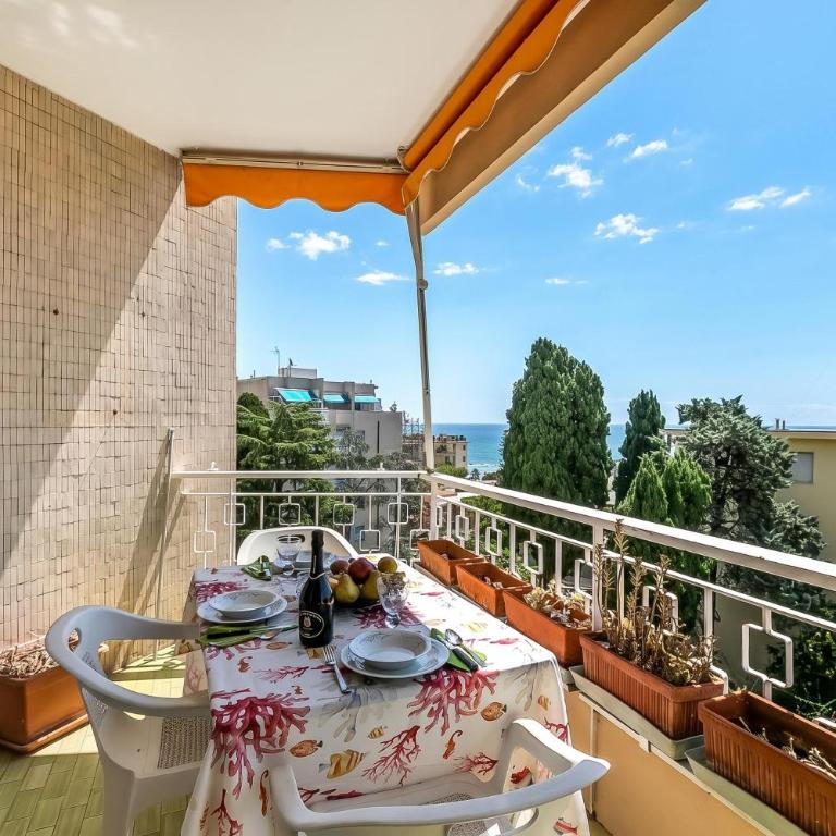 Owl House, Sea-View Terrace Apt in Sanremo - Happy Rentals - Appartamento con Terrazza - 10
