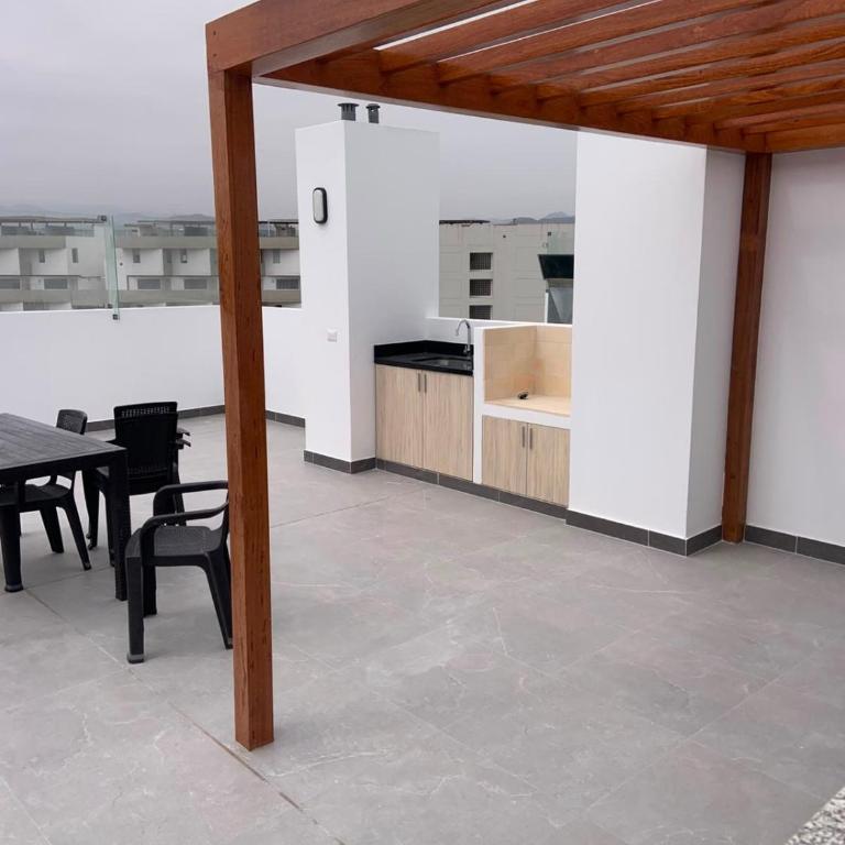 San Bartolo oceanfront apartment with pool and sauna - One-Bedroom Apartment - 5