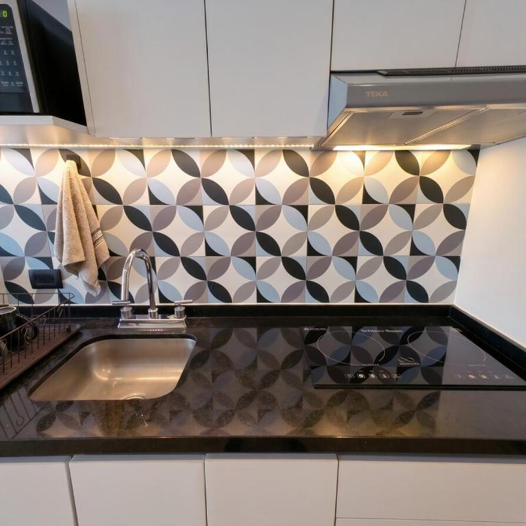 Studio mit Pool, King-Size Bed, Balkon - Appartement 1 Chambre - 20