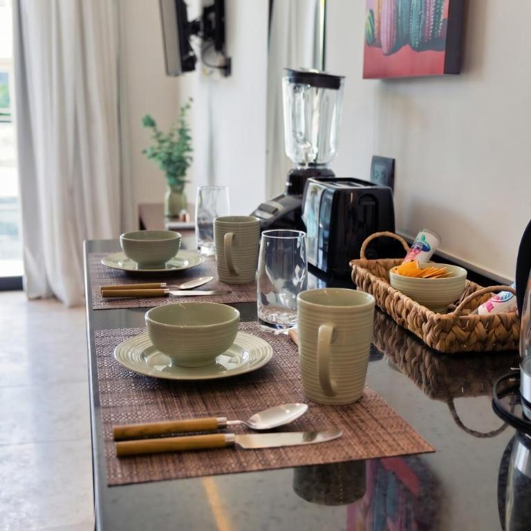 Studio mit Pool, King-Size Bed, Balkon - Appartement 1 Chambre - 29