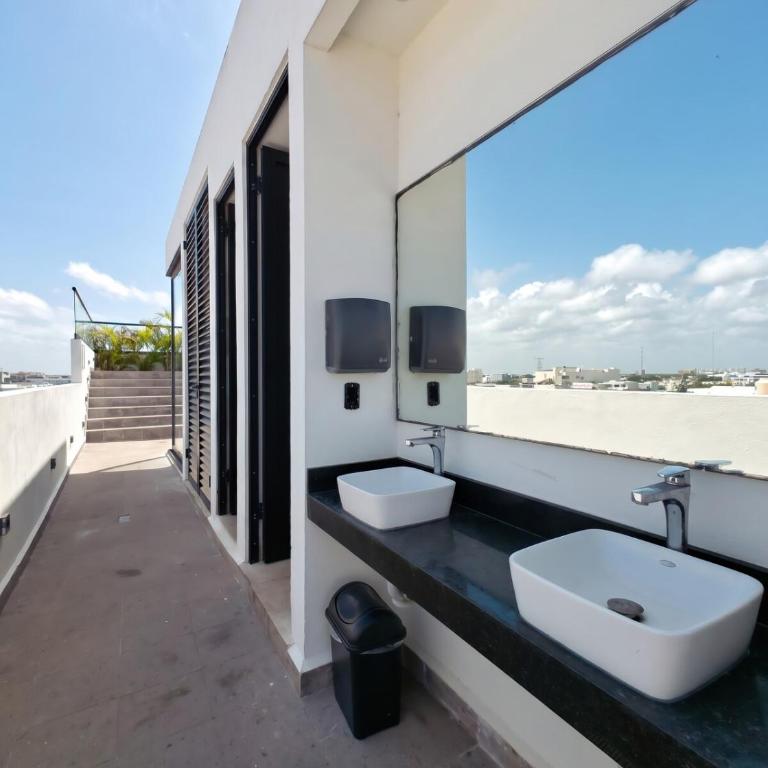 Studio mit Pool, King-Size Bed, Balkon - Appartement 1 Chambre - 33