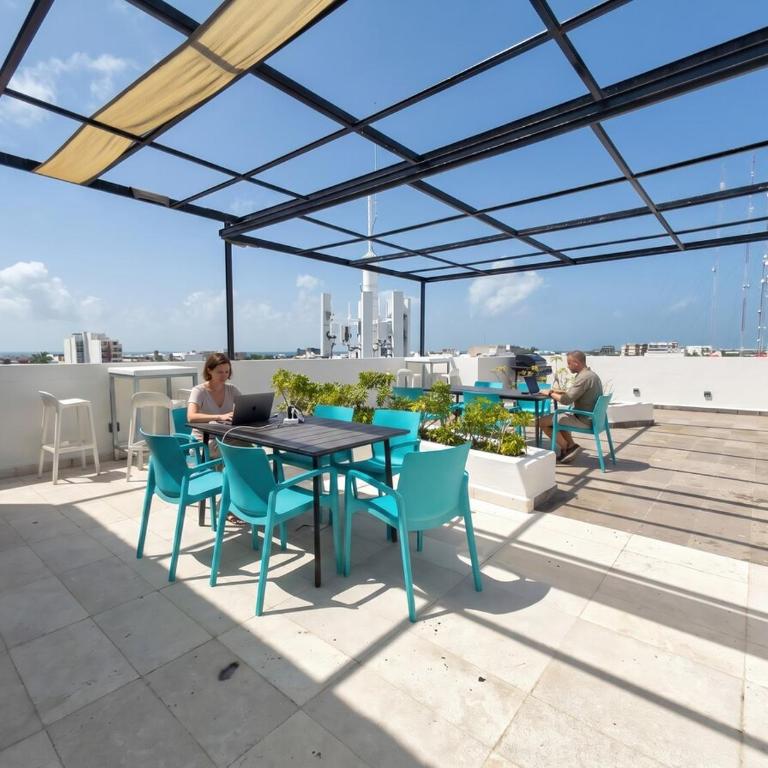 Studio mit Pool, King-Size Bed, Balkon - Appartement 1 Chambre - 34