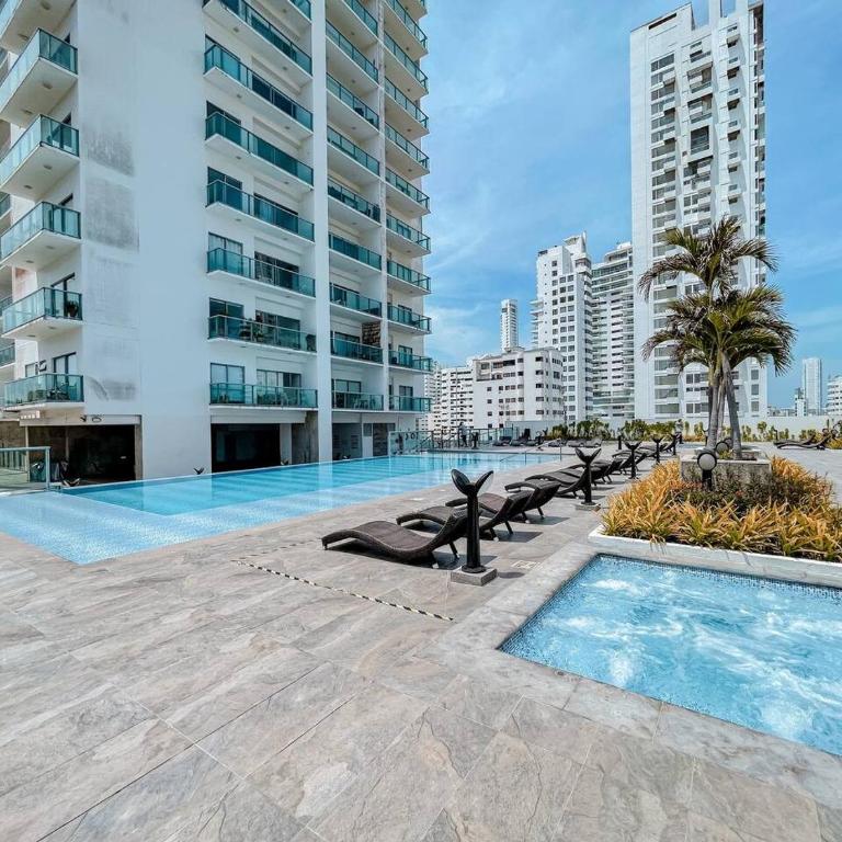 Increible Vista en Bocagrande - Apartamento - 83
