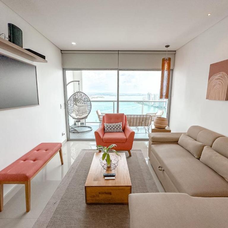 Increible Vista en Bocagrande - Apartamento - 9