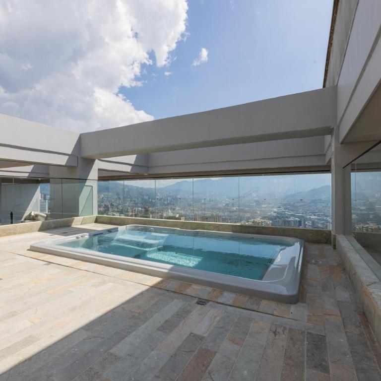 24th Floor Skyline Views in Poblado with AC and Fast WiFi - Apartamento de 1 dormitorio - 38