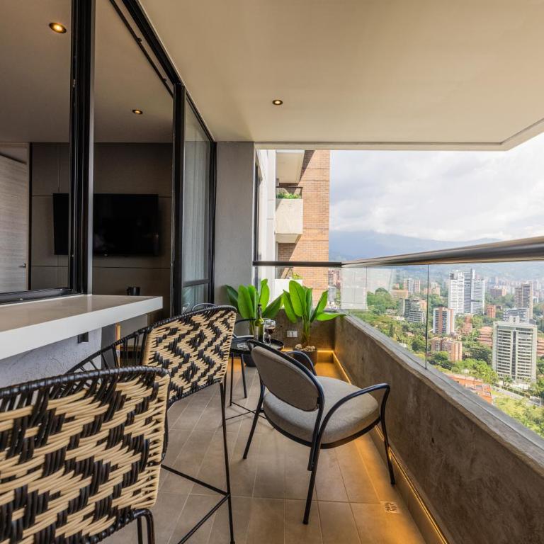 24th Floor Skyline Views in Poblado with AC and Fast WiFi - Apartamento de 1 dormitorio - 31