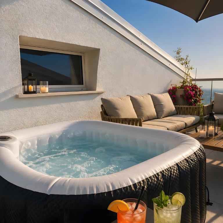 Giordano Luxury Penthouse sea view - Two-Bedroom Deluxe Apartment with Ocean View - 33