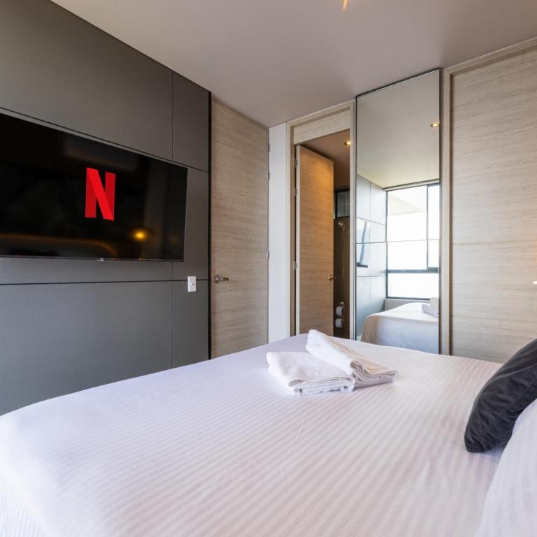 24th Floor Skyline Views in Poblado with AC and Fast WiFi - Apartamento de 1 dormitorio - 14