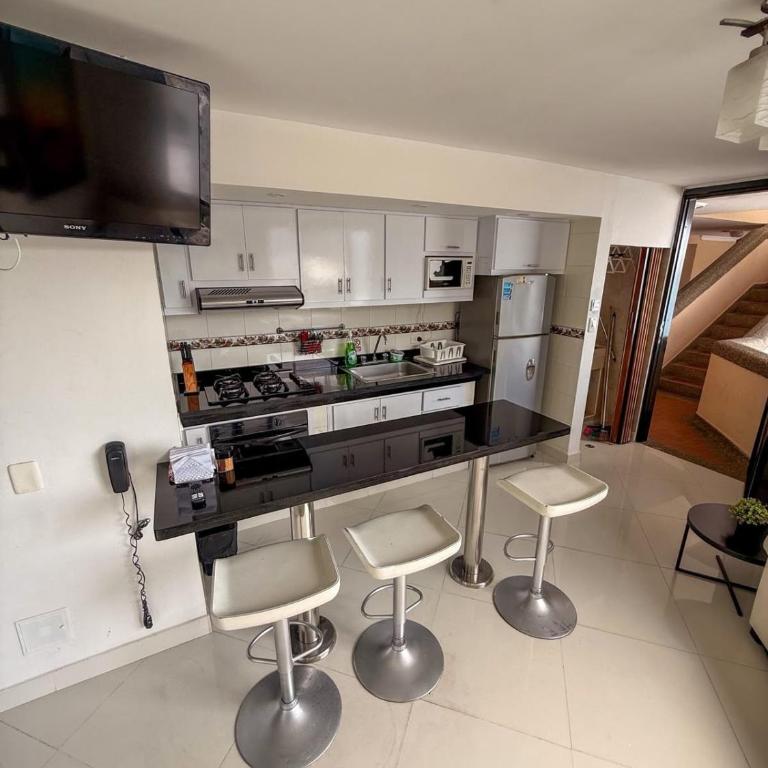 Frente al Mar - Vista al Mar - Piscina - Rodadero - Two-Bedroom Apartment - 9