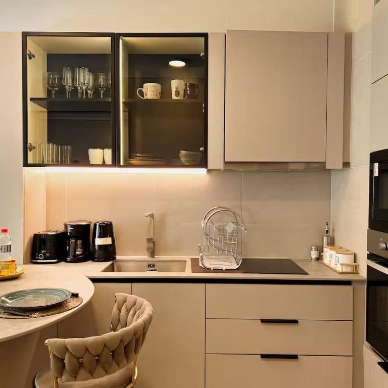 Moderno full equipado,Lavadora,parking,pet friendly,piscina - Apartamento de 1 dormitorio - 8