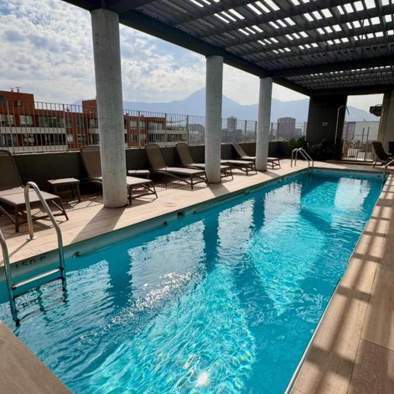 Moderno full equipado,Lavadora,parking,pet friendly,piscina - Apartamento de 1 dormitorio - 21