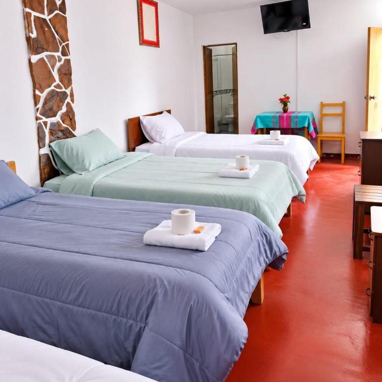 Wayra Wasi Lodge - Quadruple Room with Garden View - 2