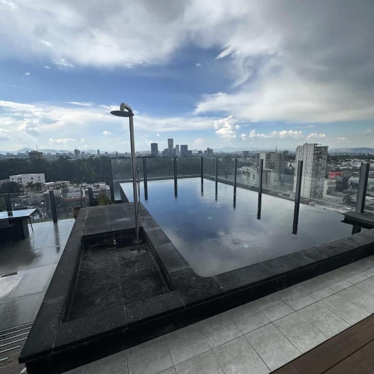 loft 3 personas alberca gym y parking cerca de andares - Apartment - 8
