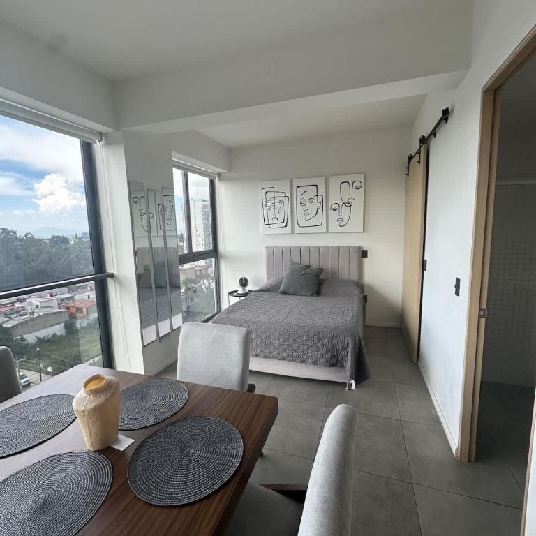loft 3 personas alberca gym y parking cerca de andares - Apartment - 10