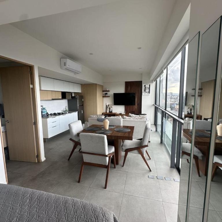 loft 3 personas alberca gym y parking cerca de andares - Apartment - 13