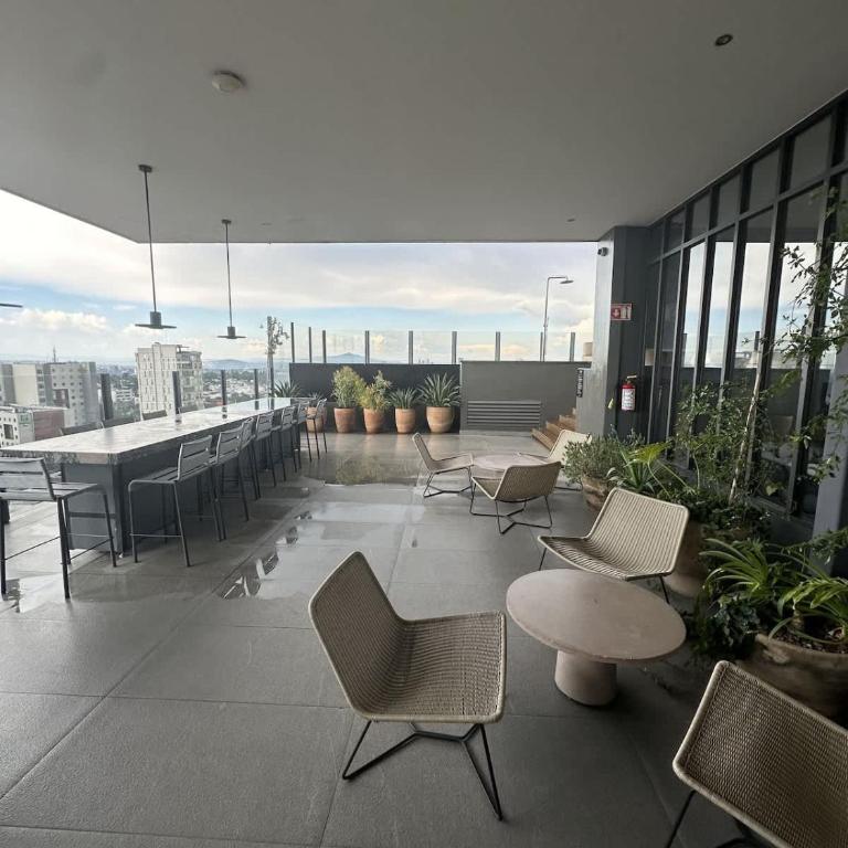 loft 3 personas alberca gym y parking cerca de andares - Apartment - 16