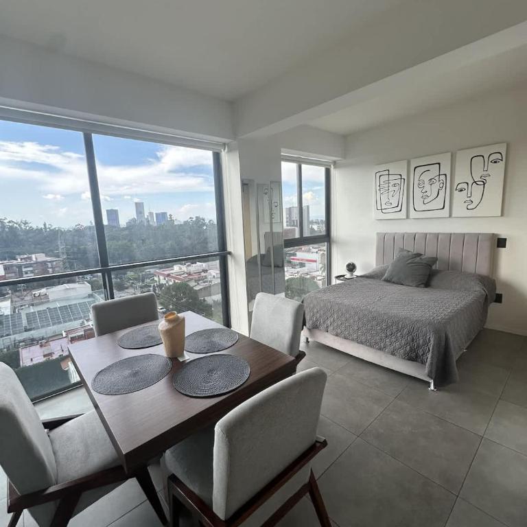 loft 3 personas alberca gym y parking cerca de andares - Apartment - 23