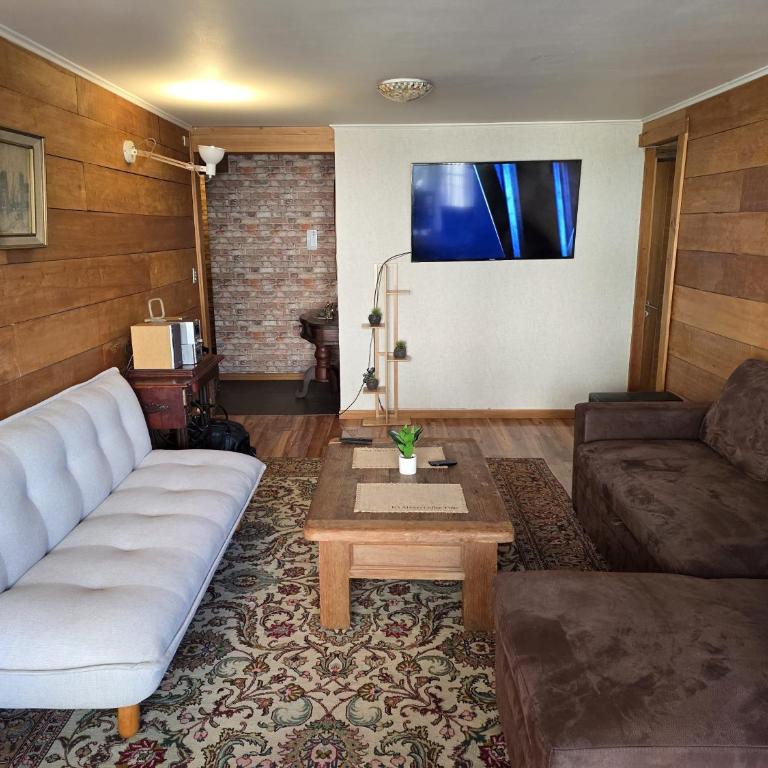 Bello y acogedor depto Céntrico - Estacionamiento Privado - Piscina - Two-Bedroom Apartment - 6