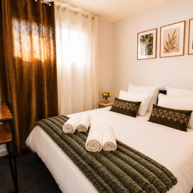 T2 Cosy Jardin privatif 8 min du centre parking - Appartement 1 Chambre - 3