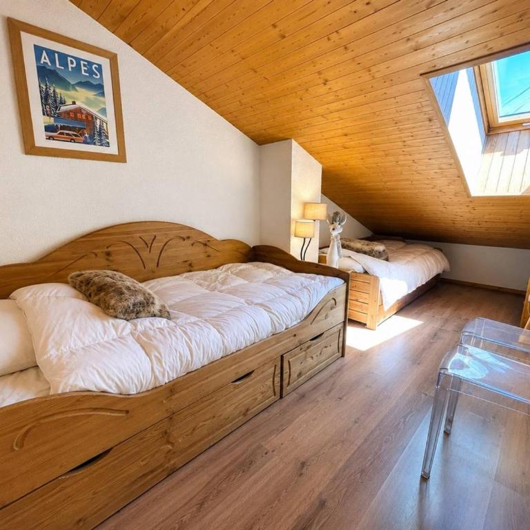 Duplex spacieux, vue montagnes - 5 pers. - FR-1-355-293 - Apartamento - 5