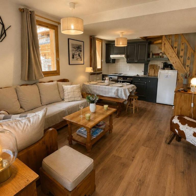 Duplex spacieux, vue montagnes - 5 pers. - FR-1-355-293 - Apartamento - 9